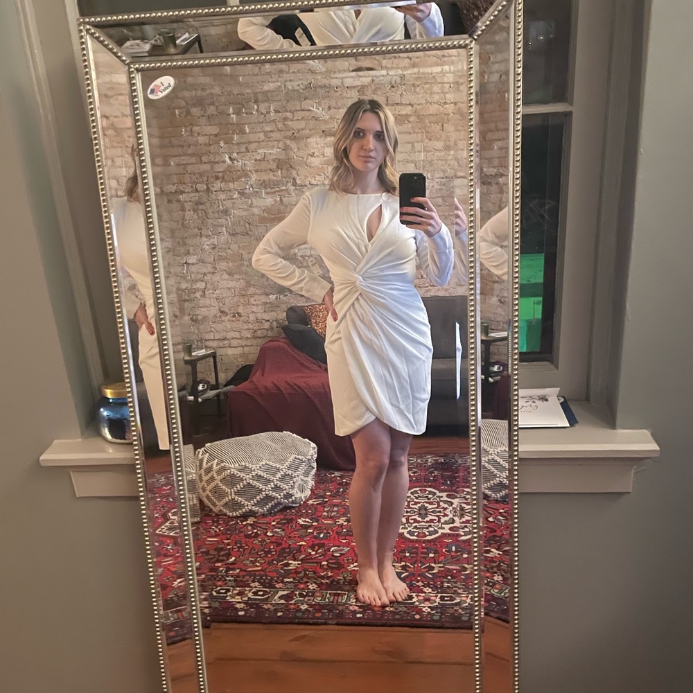 Dress the Population Long sleeve cocktail dress